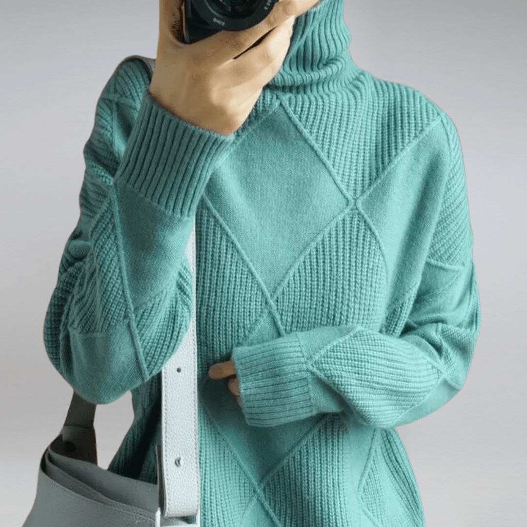 R&B | Weicher Rollkragenpullover