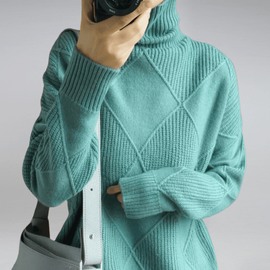 R&B | Weicher Rollkragenpullover