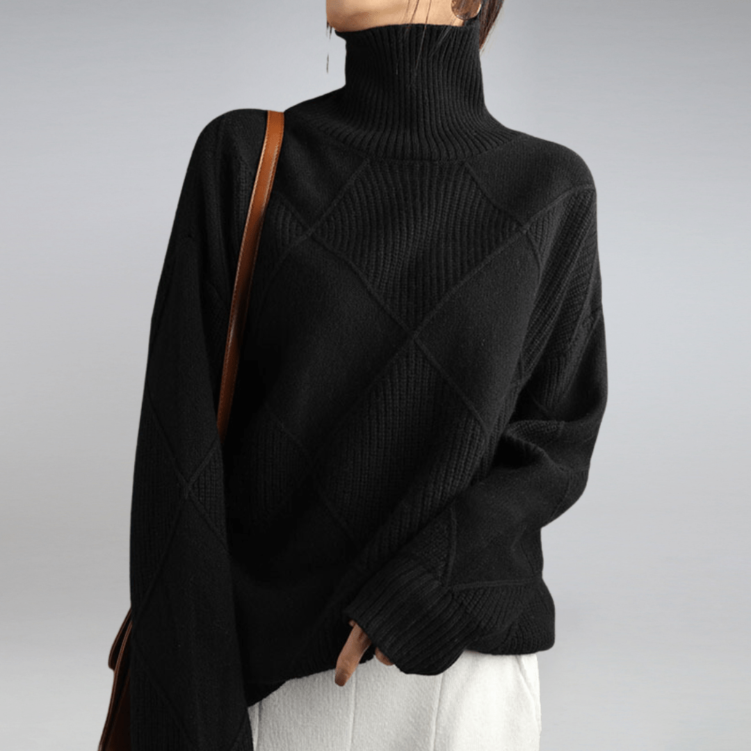 R&B | Weicher Rollkragenpullover