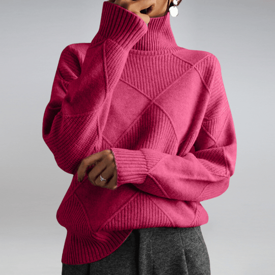 R&B | Weicher Rollkragenpullover