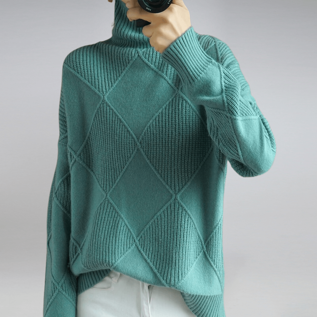 R&B | Weicher Rollkragenpullover