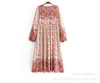 R&B | Kleid mit böhmischem Print