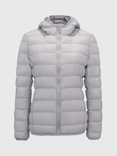 R&B | Warme Winterjacke mit Kapuze