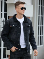 R&B | Jeansjacke Casual für Herren