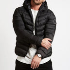 R&B | Herren Kapuzen-Puffjacke