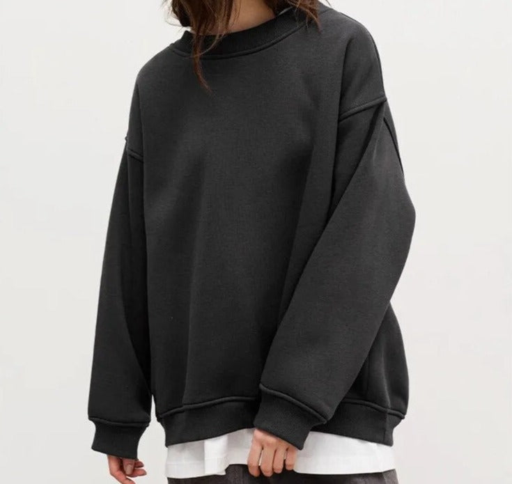 R&B | Übergrößer Strickpullover für lässiges Schichten