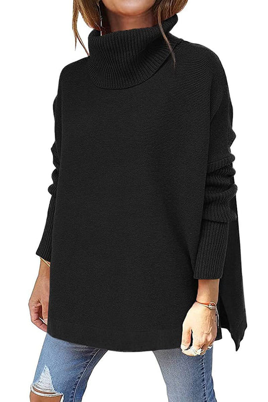 R&B | Strickpullover-Tunika mit Langen Ärmeln