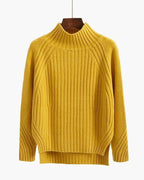 R&B | Strickpullover mit Halbem Rollkragen
