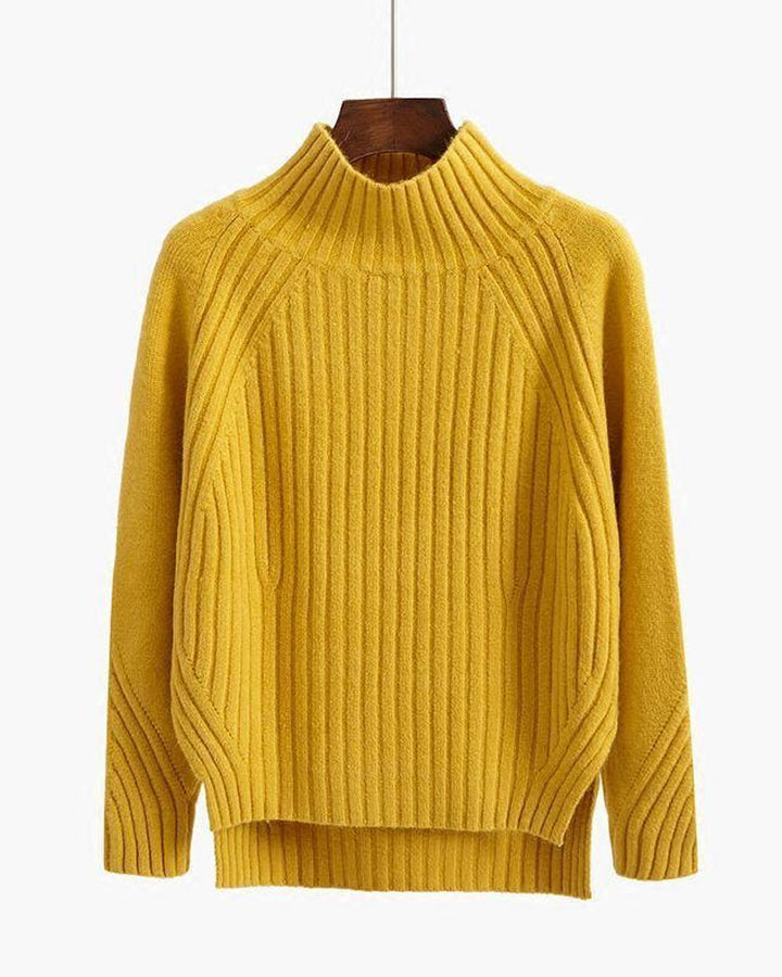 R&B | Strickpullover mit Halbem Rollkragen