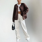 R&B | Strick-Cardigan mit offenem Vorderteil
