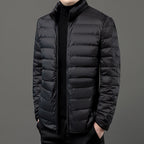 R&B | Herren Slim-Fit Leichte Pufferjacke