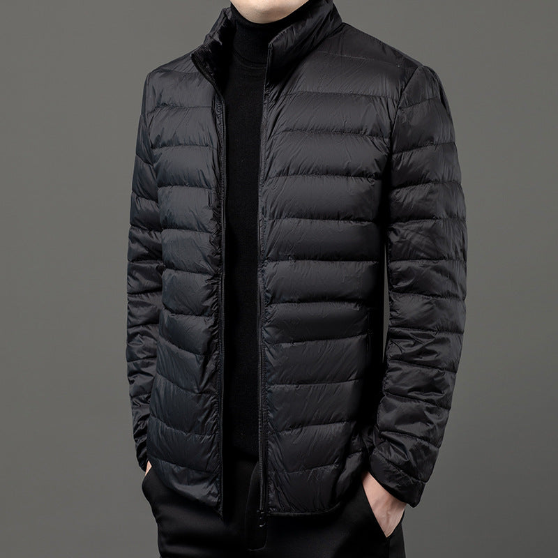 R&B | Herren Slim-Fit Leichte Pufferjacke