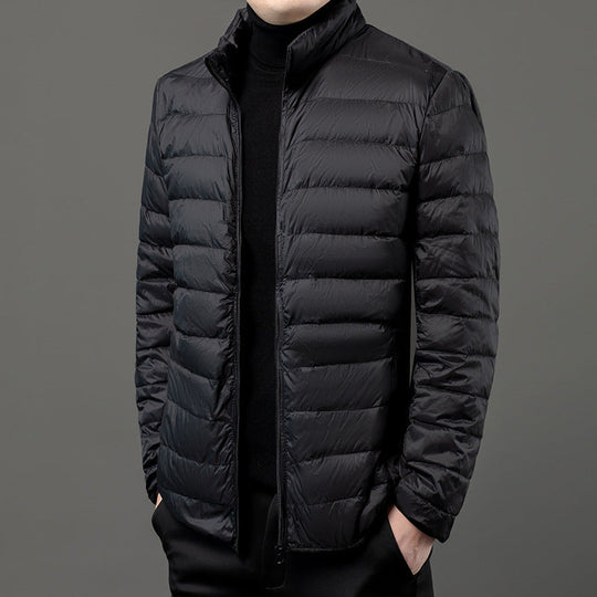 R&B | Herren Slim-Fit Leichte Pufferjacke
