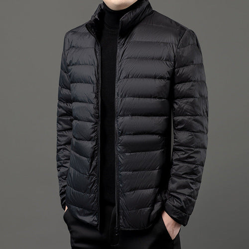 R&B | Herren Slim-Fit Leichte Pufferjacke