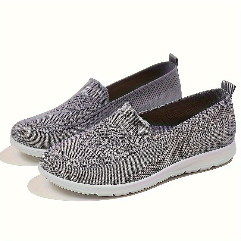 R&B | Einfarbige Gestrickte Sneaker Für Damen