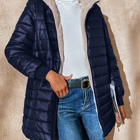 R&B | Fleecegefütterte Zip-Jacke