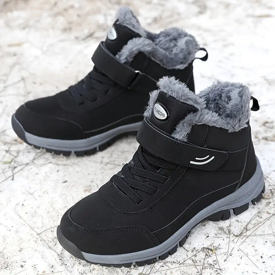 Orthopädische, warm gefütterte Winterstiefel R&B