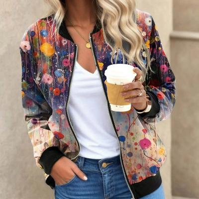R&B | Blazer mit Lebhaften Blumen für Frauen