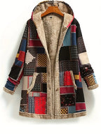 R&B | Retro Patchwork Winterjacke