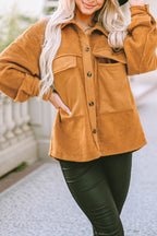 R&B | Weiche Teddyjacke mit Großen Taschen Polyester Warm und Modern