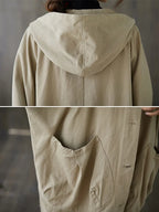 R&B | Langer Wasserdichter Trenchcoat Mantel