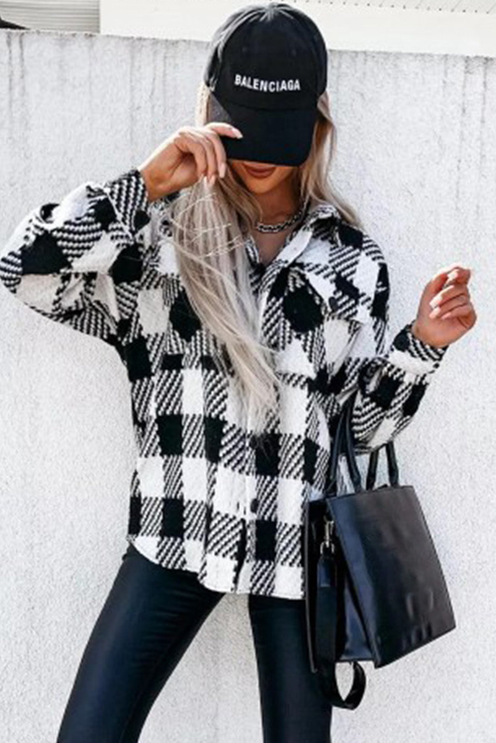 R&B | Karierter Overshirt Im Klassischen Stil Komfortabel und Modern Perfekt für Layering