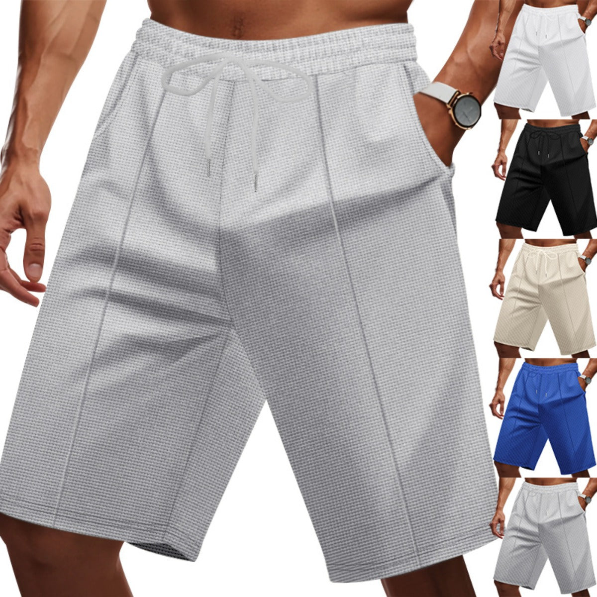R&B | Waffel Casual Shorts