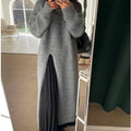 R&B | Lässiges und Modisches Winter Strickkleid