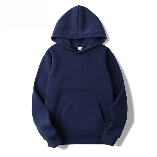 R&B | Unifarbener Kapuzenpullover Aus Baumwolle Für Frauen