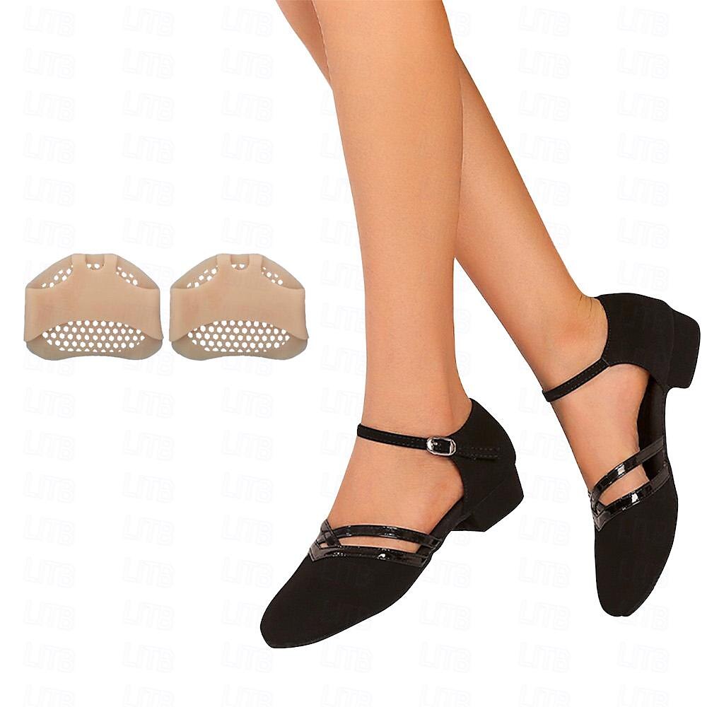 R&B | Moderne Tanzschuhe für Damen - Schwarz - Hochwertiges Wild