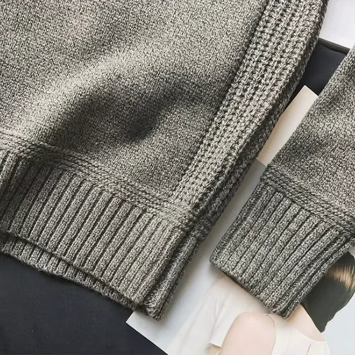 R&B | Vintage Ellenbogen-Patch Pullover