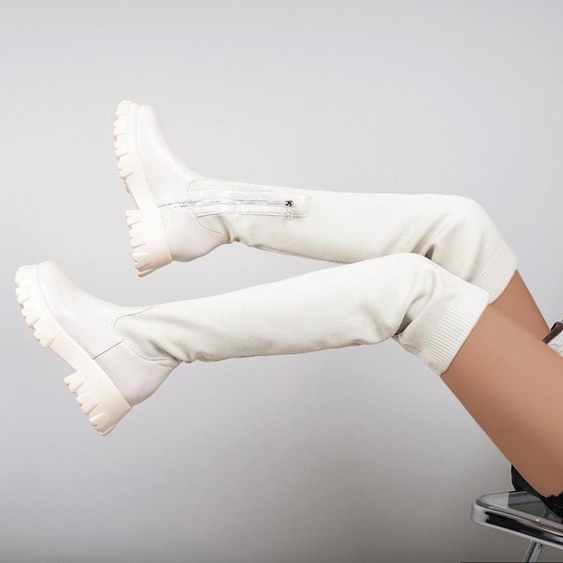 R&B | Damen Vegane Lederstiefel