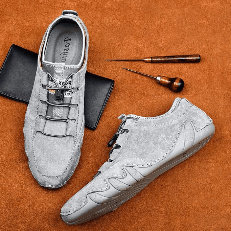 R&B | Herren Schuhe Echtes Leder Herren Slipper Komfortabel & Trendy