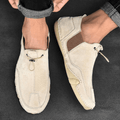 R&B | Herren Schuhe Echtes Leder Herren Slipper Komfortabel & Trendy