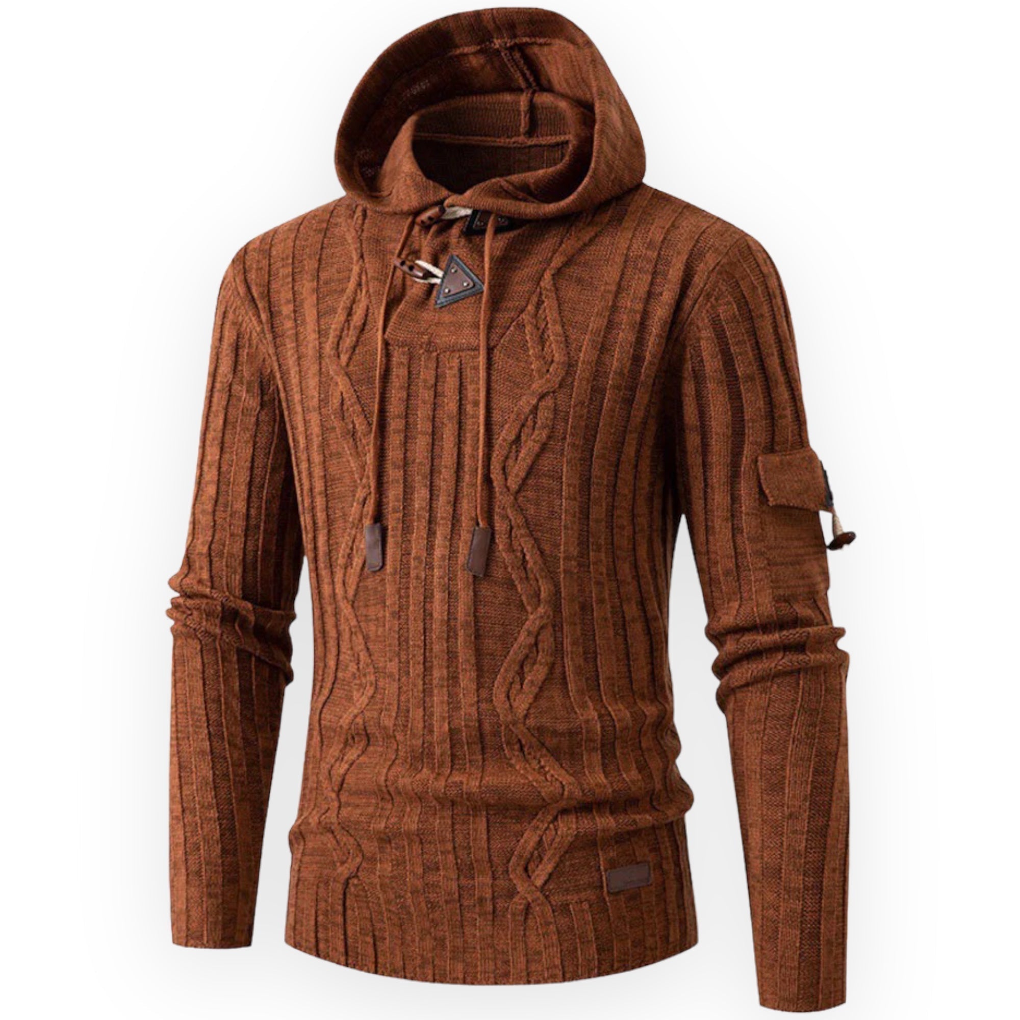 R&B | Stylischer warmer Fleece-Hoodie für Herren