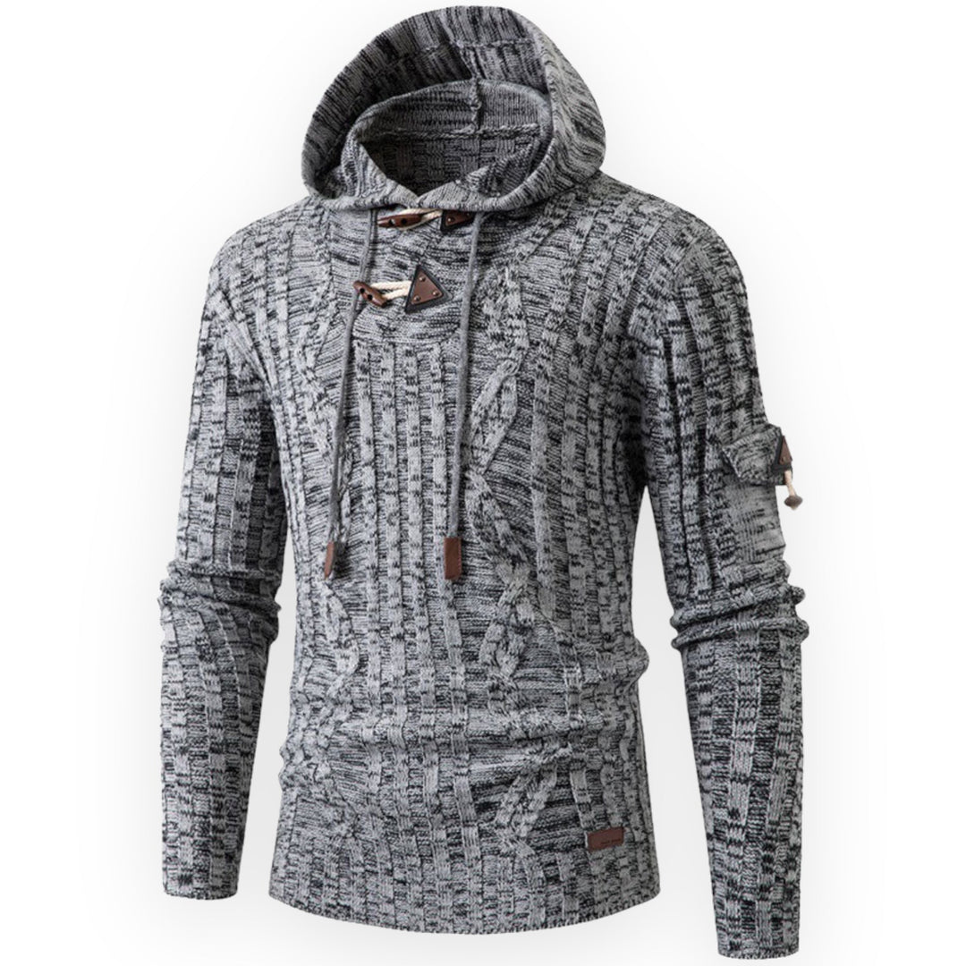 R&B | Stylischer warmer Fleece-Hoodie für Herren