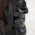 R&B | Trendige Damenjacke Aus Kunstleder