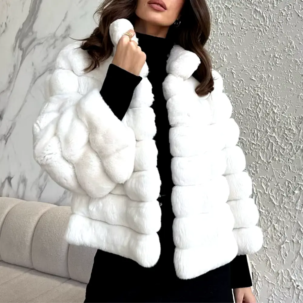 R&B | F Faux Fur Mantel