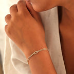 R&B | Elegantes LiR&Besknoten Armband für Damen