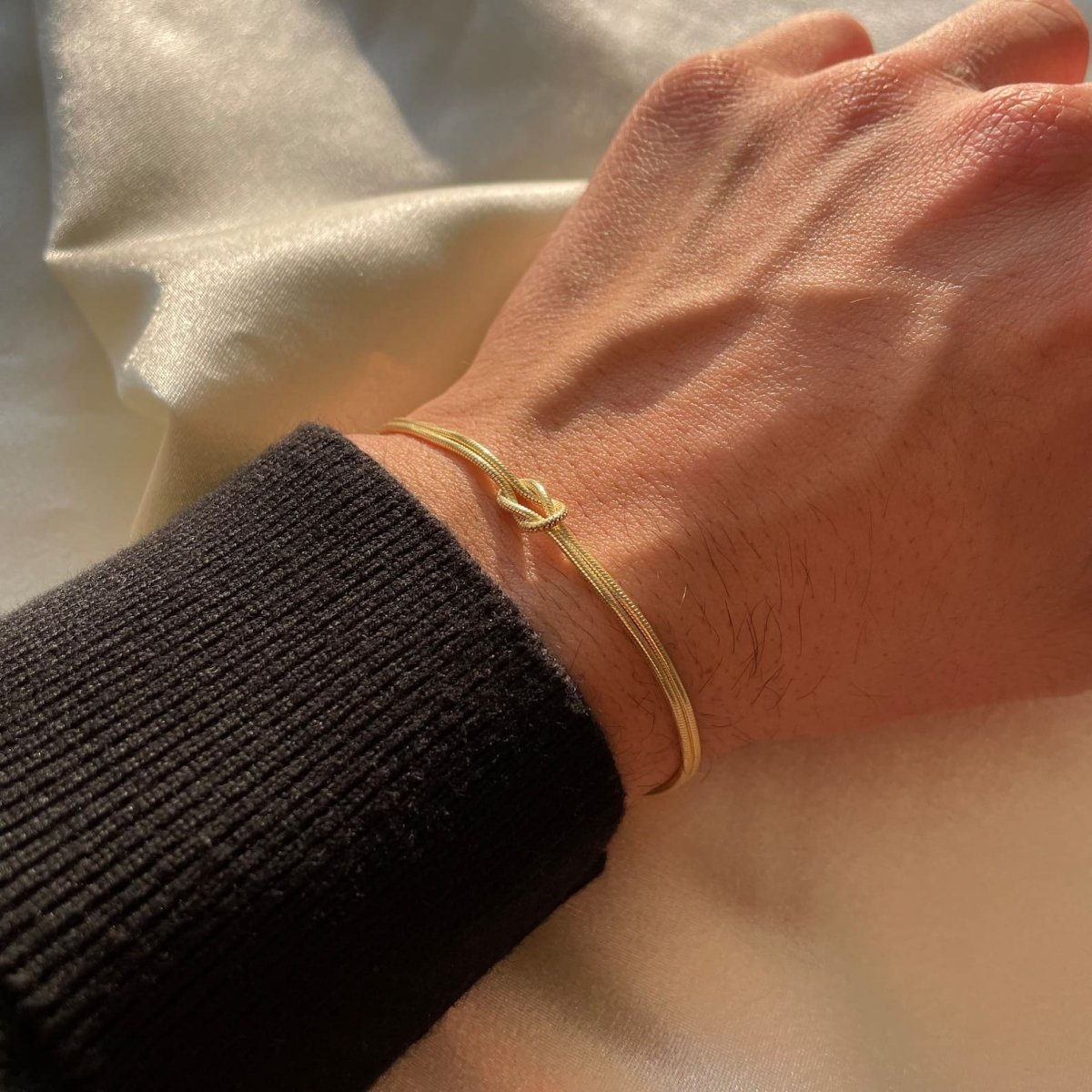 R&B | Elegantes LiR&Besknoten Armband für Damen