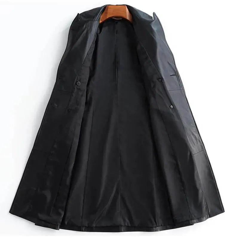 R&B | Angel Leder-Trenchcoat für Damen