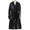 R&B | Angel Leder-Trenchcoat für Damen