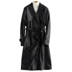 R&B | Angel Leder-Trenchcoat für Damen