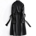 R&B | Angel Leder-Trenchcoat für Damen