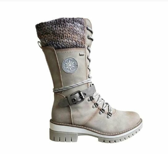 R&B | Winterstiefel Orthopädische kniehohe Stiefel für Frauen