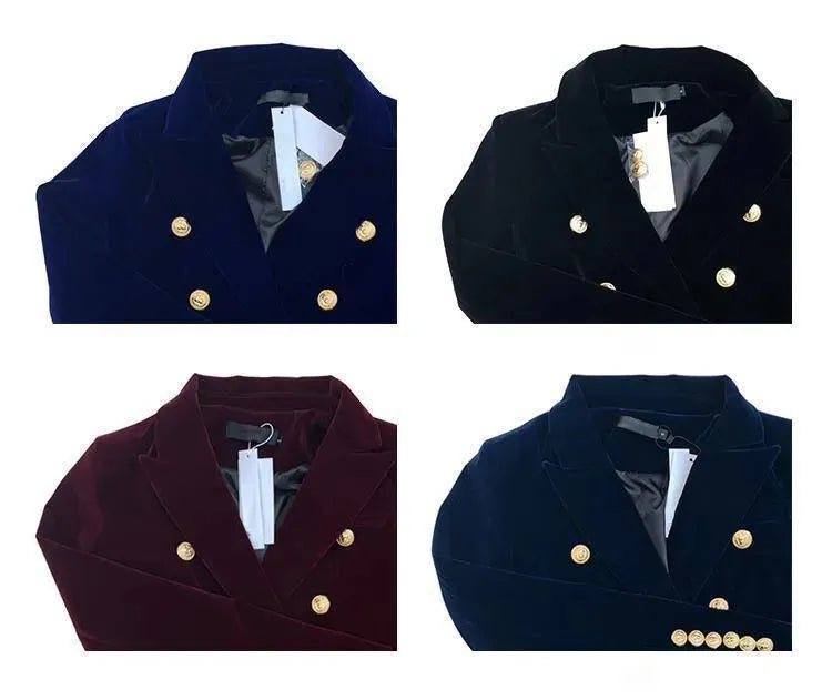 R&B | Aristokratischer Samt Blazer Damen - Lässig - Einfarbig
