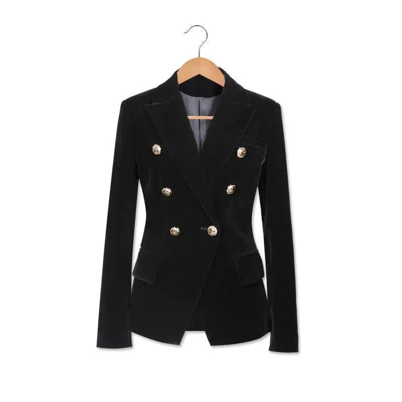 R&B | Aristokratischer Samt Blazer Damen - Lässig - Einfarbig