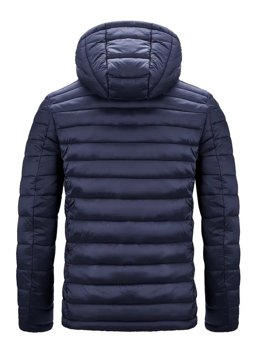 R&B | Damen Winter Puffermantel mit Kapuze