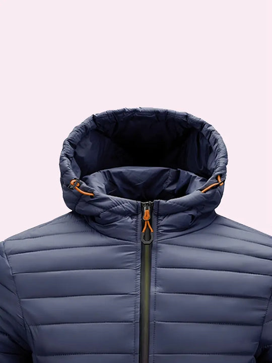 R&B | Damen Winter Puffermantel mit Kapuze