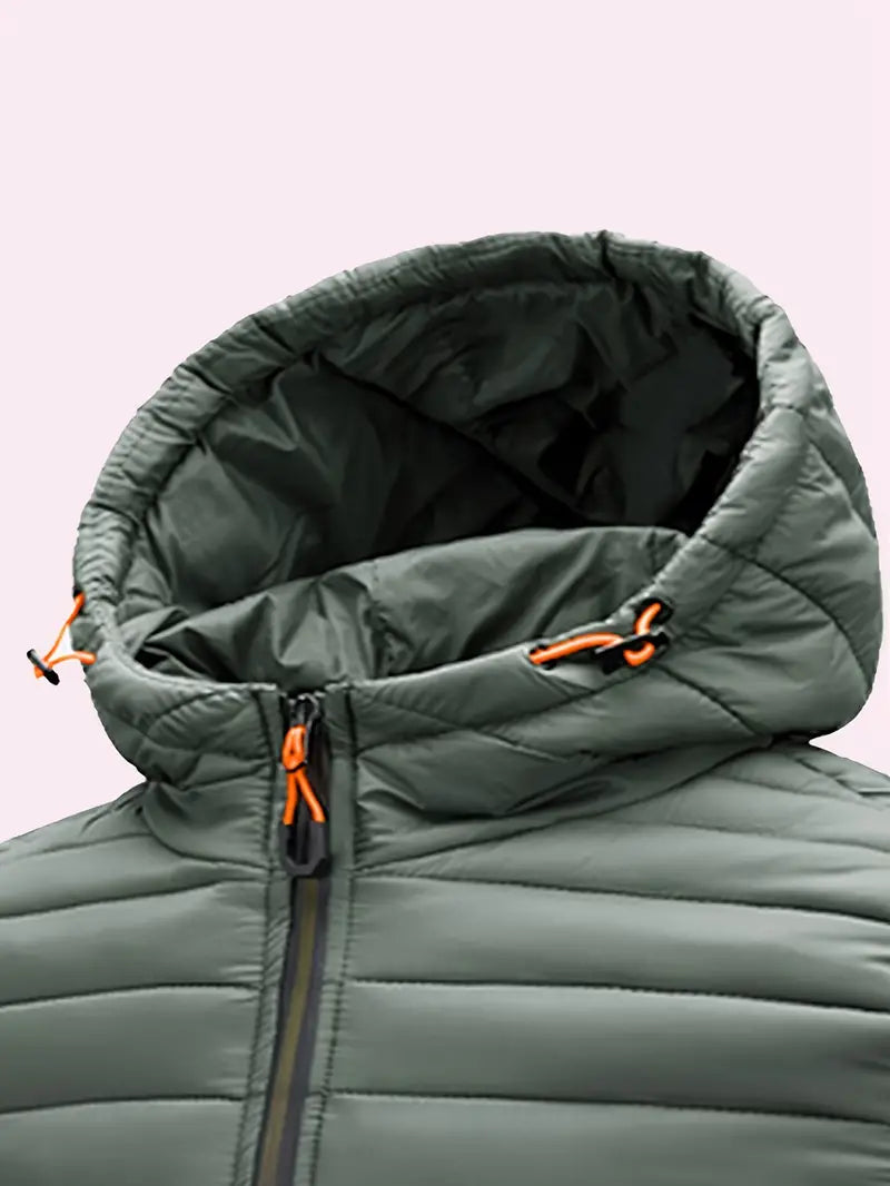 R&B | Damen Winter Puffermantel mit Kapuze